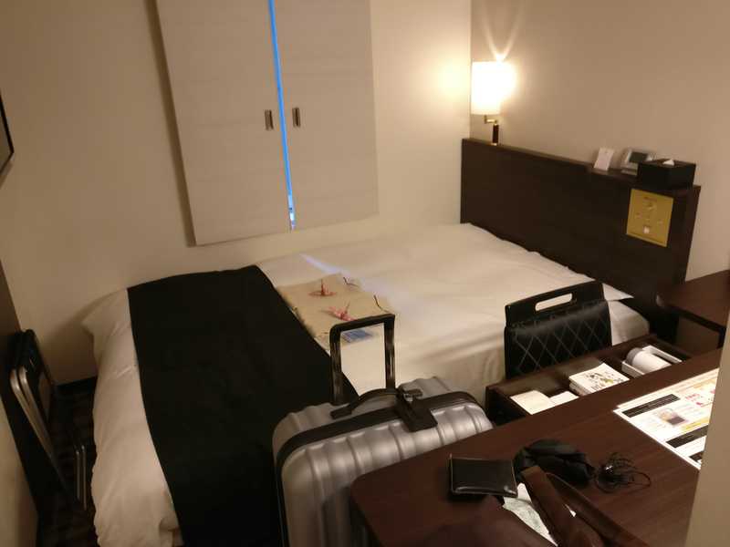Unser erstes Hotelzimmer in Japan